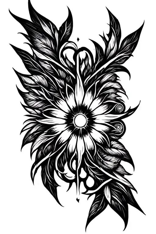 Heal Symbol tattoo design idea