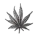 quit smoking weed tattoo design idea