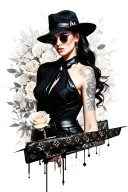 Louis Vuitton tattoo design idea