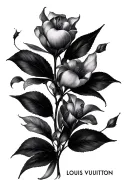 Louis Vuitton tattoo design idea