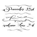 Proverbs 3 5 6 tattoo design idea
