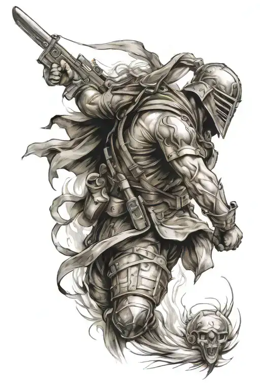 God gave his toughest battles to his toughest soldiers  tattoo design idea