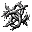Witches Knot tattoo design idea