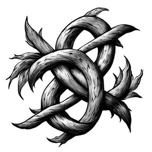 Witches Knot tattoo design idea