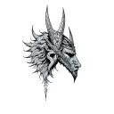 Coverup Norse Mythology tattoo design idea