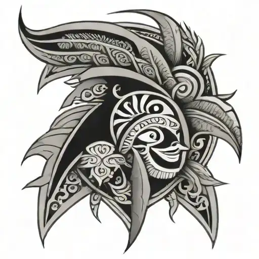 polynesian tattoo tattoo design idea