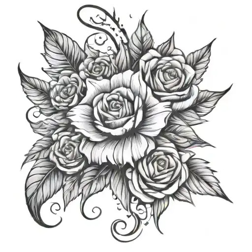 hate love tattoo design idea