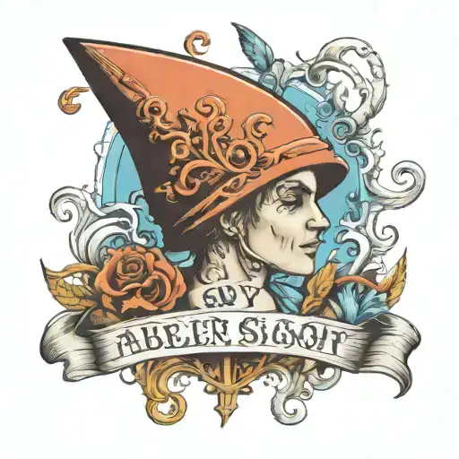 A lettering for my newborn son "Abel Jason" tattoo design idea