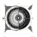 Vitruvio Men, inner discover, fibonacci sequence incorporated tattoo design idea