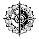 Symbols of Brotherhood 5 brothers tattoo design idea