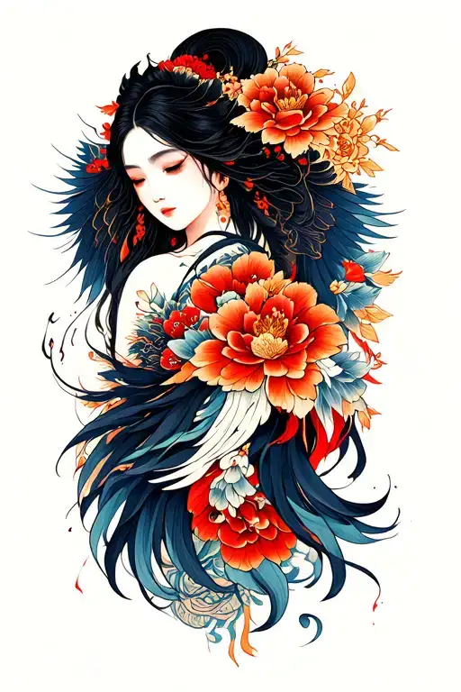 Seraphim tattoo design idea