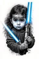 lightsaber with baby name tattoo tattoo design idea