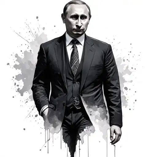 Putin Walk style tatt tattoo design idea