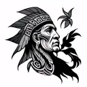 Sumerian tattoo design idea