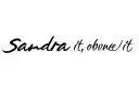 "Sandra above it , owned middle" tattoo design idea