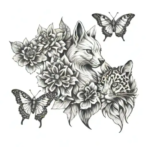 3 friends tattoo design idea