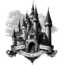 Proverbs 4 23 incorporated castle surrounded tattoo design idea