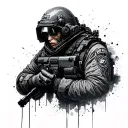 Metro 2033 tattoo design idea