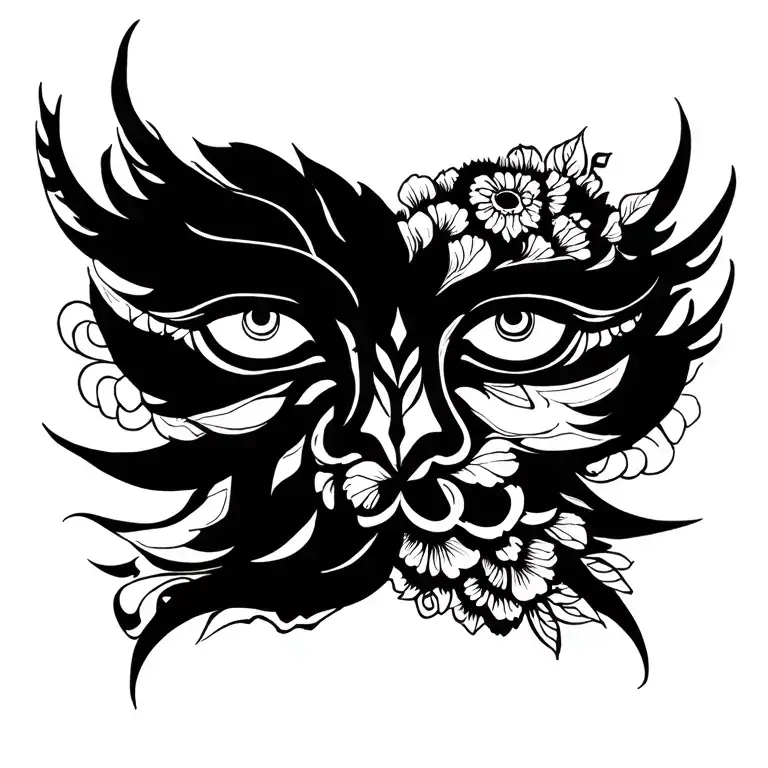 Surya Karna tattoo design idea