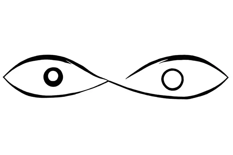 sharingan eyes tattoo design idea