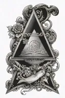 sleep token Euclid tattoo design idea