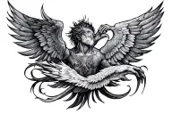 psalm 144:1 tattoo design idea