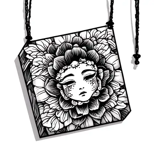 Omamori tattoo design idea