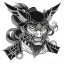ronin tattoo design idea