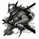 ronin tattoo design idea