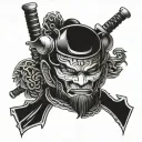 ronin tattoo design idea