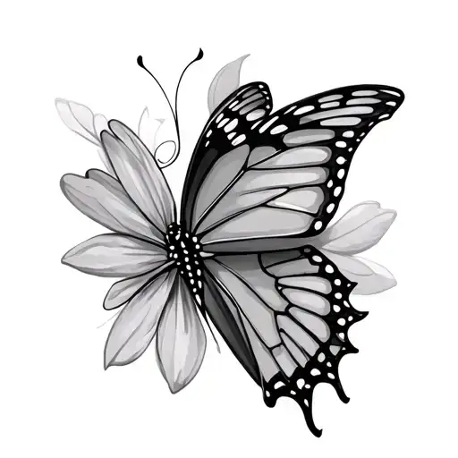 3 Butterfly tattoo design idea