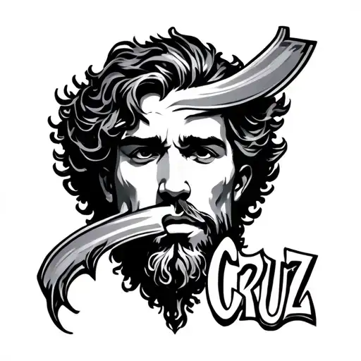 cruz tattoo design idea