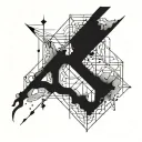 perception creates reality minimal tattoo design idea