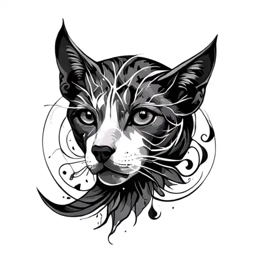 illustration design fine line tattoo tattoo design idea