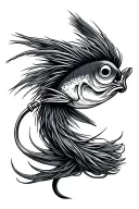 Fishing Hook tattoo design idea