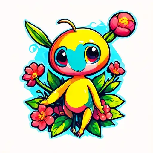 Pikmin 2 tattoo design idea