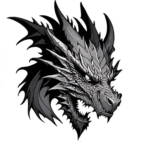 Smaug tattoo design idea