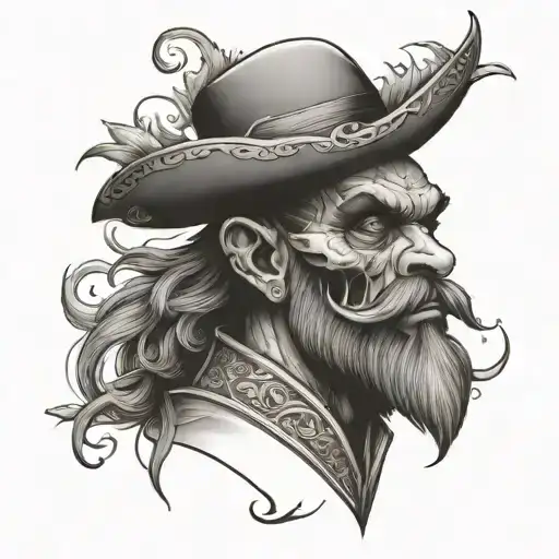Baron Saturday tattoo design idea