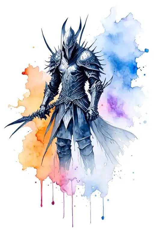 artorias dark souls tattoo design idea