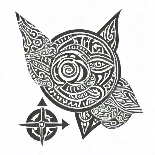 name ali siloutette with some tattoo design idea