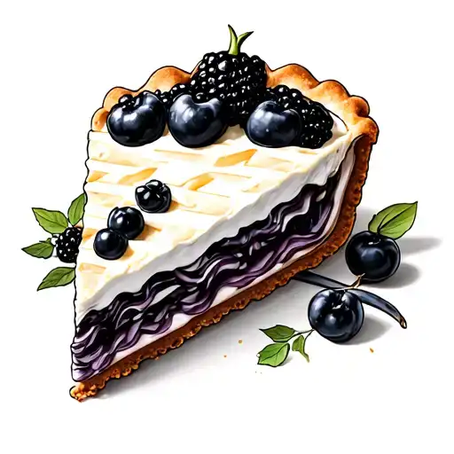 make a pie tattoo design idea