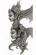 Bali tattoo design idea