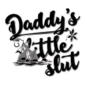 "Daddy's little slut " Daddy's little slut *brown indian young sailor's slut wife with big titties* tattoo design idea