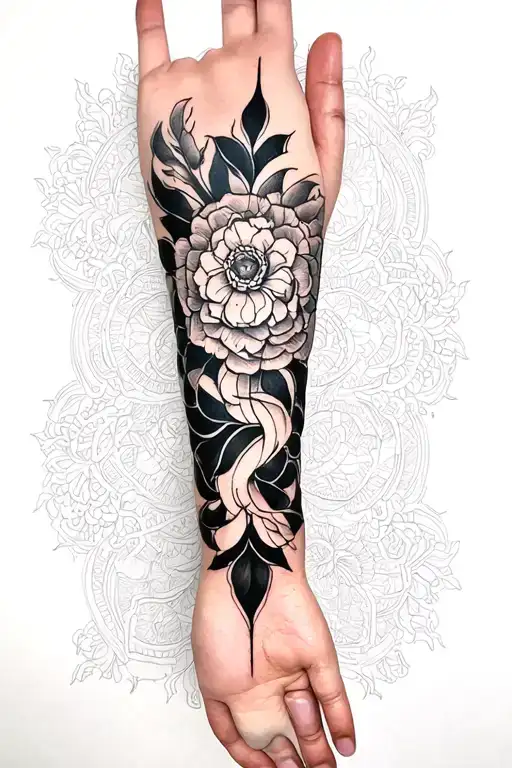 Medium sized inner forearm tattoo tattoo design idea