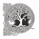 celtic tree of life tattoo tattoo design idea