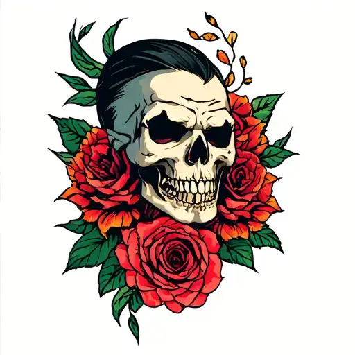 Jackdow tattoo design idea