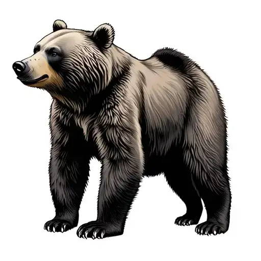 Gay Bear tattoo design idea