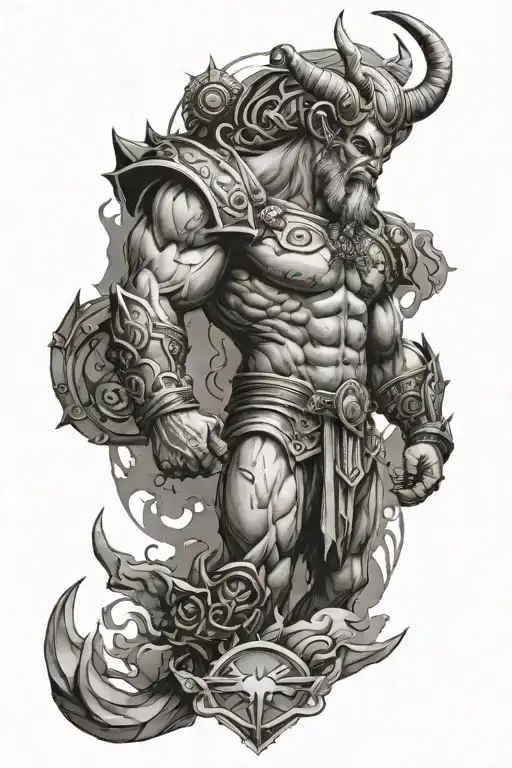 Udbhav,Taurus, Entrepreneur, Mars god of war tattoo design idea