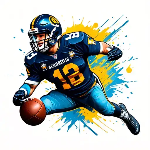 counter-strike son football tattoo design idea