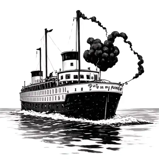 funny girl steam boat don't rain on my parade 24 subtly incorporated tattoo design idea